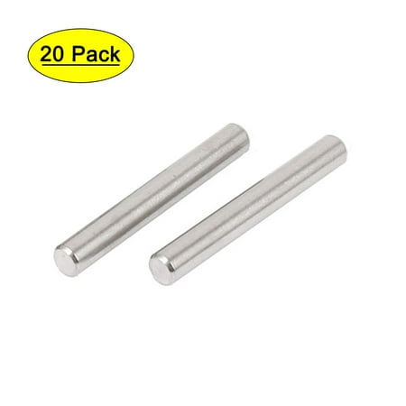 

Unique Bargains M4x30mm Stainless Steel Parallel Dowel Pins Fastener Elements 20pcs
