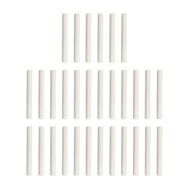 30Pcs Large Refill Pen Double Head Blank Fine Nib Fountain Replacement Nib DIY Marker Paint Brush Nibs for Drawing Craft Lettering 80x10MM