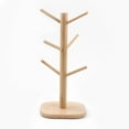 thumbnail image 2 of Bamboo Bracelet Displays Bamboo Mug Rack Tree Multifunction Jewelry Display Stand BurlyWood 16x16x35.5cm Wood, 2 of 2