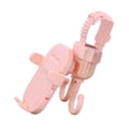thumbnail image 1 of Corredor de cochecito, soporte para teléfono, soporte de teléfono flexible soporte de almacenamiento estable Organizador de almacenamiento de gancho Rosa, 1 of 8
