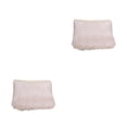 thumbnail image 3 of Sonducket el borde de flecos de poliéster más fino para manualidades y necesidades de ropa manualidades DIY ropa borla blanco blanco 2Conjunto, 3 of 6