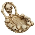 thumbnail image 2 of Skeleton Hand Ashtray | Gothic Halloween Resin Ash Tray | Macabre Desktop Ornament for Home Bar | 5.9x3.9x3.9in Halloween Theme Party Accessory | Collectible Decor Piece(Yellow), 2 of 7