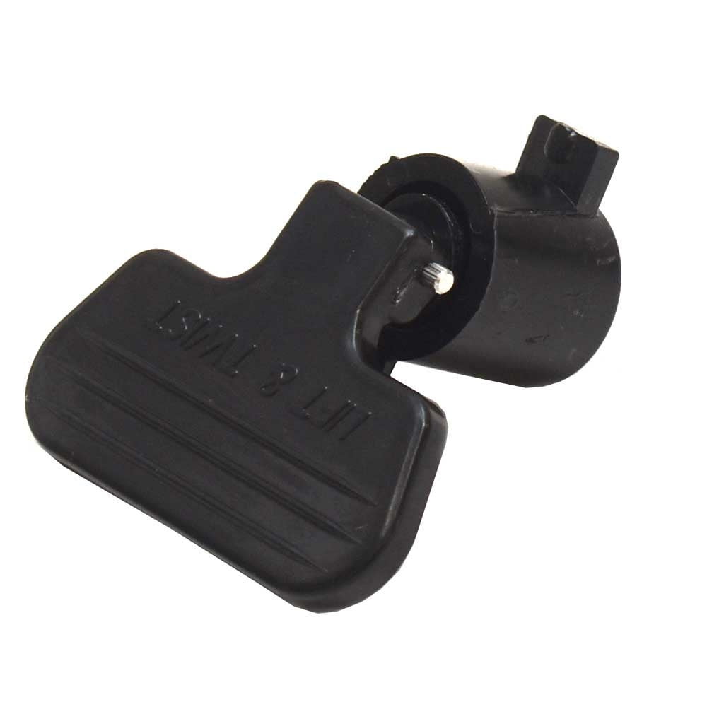 IPS Boat Hatch Replacement Handle HNDLASSMBLK LiftNTwist Black