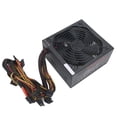 thumbnail image 3 of Fuente de alimentación para computadora, accesorios para ventilador silencioso de escritorio de 700W, ATX, 24 pines, 14CM, PC, 110-230V, 3 of 8