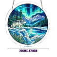 thumbnail image 3 of 2dAcrylic Puzzle Adult DIY Kit Stained Glass Window Decor Home Decor Acrylic Puzzle Pendant Sunshade Window Hanging Plates, 3 of 9