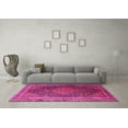 thumbnail image 3 of Ahgly Company Indoor Square Persian Pink Traditional Area Rugs, 6' Square, 3 of 4
