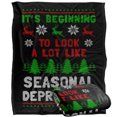 thumbnail image 1 of bCreative - LCT Creative Blanket, 50'x60' Seasonal Depression Silky Touch Super Soft Throw Blanket, 1 of 6