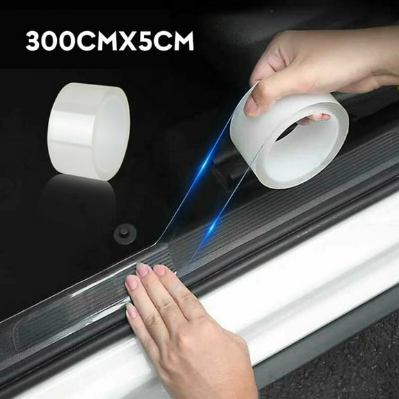 Mduoduo Universal Cars Anti-collision Strip Nano Tape Scratchproof Cars Threshold Transparent Film Doors Edge Rim Protective Car Accessories