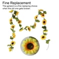 thumbnail image 4 of Guirnalda de Girasoles Artificiales Injueey 5 Piezas Decorativa, 4 of 6