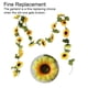 thumbnail image 3 of Guirnalda de girasoles artificiales Naiovety 5 piezas decorativa flexible, 3 of 6