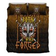 thumbnail image 3 of Juego de Cama Vikingo I Wasnt Born I Was Forged Juego de Cama Rlt12, 3 of 5