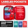 thumbnail image 2 of First Aid Kit SurviveX Small for Car, Travel & Home, 2 of 8