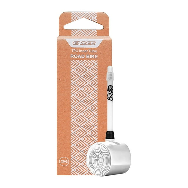 Cámara de bicicleta de TPU para exteriores, ligera, resistente a pinchazos, con núcleo de válvula. 65 mm