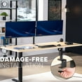 thumbnail image 3 of VIVO Telescoping Dual Ultrawide 27" to 38" Monitor Heavy Duty Desk Mount Stand, 3 of 9