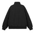 thumbnail image 4 of Fgnfyis Mens Jacket Mens Casual Jackets Lightweight Comfortable Zip up Loose Fit Sports Outerwear for Daily Wear and Outdoor Activities Winter Coats for Men Black XL, 4 of 5