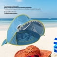 thumbnail image 4 of Baby Beach Tent   Stable Windproof Portable Infant Pop Up Shade Sun Shelter Umbrell,  Sun Shelter For Infant, 4 of 8