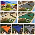 thumbnail image 6 of 10' x 10' x 10' Triangle Waterproof Sun Shade Sail Outdoor Canopy Cover UV Block for Backyard Porch Pergola Deck Garden Patio with Free Rope, 6 of 10