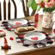 thumbnail image 5 of Heart-shaped Round Valentines's Day Placemat Set 14 In Anniversary Wedding Round Placemats Suitable For Restaurant Decoration., 5 of 6