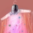 thumbnail image 4 of Colgador eléctrico plegable para secar ropa, tendedero de ropa con calefacción, 4 of 5