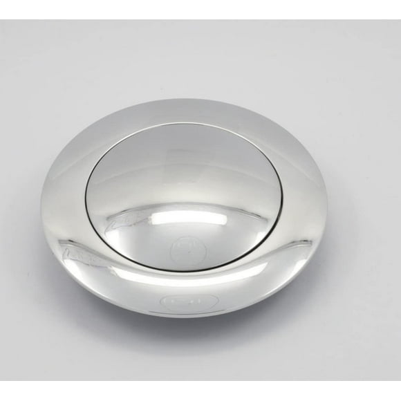 Aluminum Horn Button for 9-bolt Steering Wheels (Big Polished)