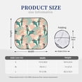 thumbnail image 3 of Windshield Sun Shade, Cute Macaw Monstera Flower Foldable Car Sun Shade Windshield For Front, 2 Pieces, 3 of 4