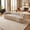 Camel + Corduroy + 3 Seat, variant on 98.4" Modern Compressed Sofa, Cloud Couch 3-Seater Corduroy Sofa, No Assembly Required, Bubble Channel Tufted Couch with 2 Pillows, Comfy Deep Seat for Living Room, Apartment, Office