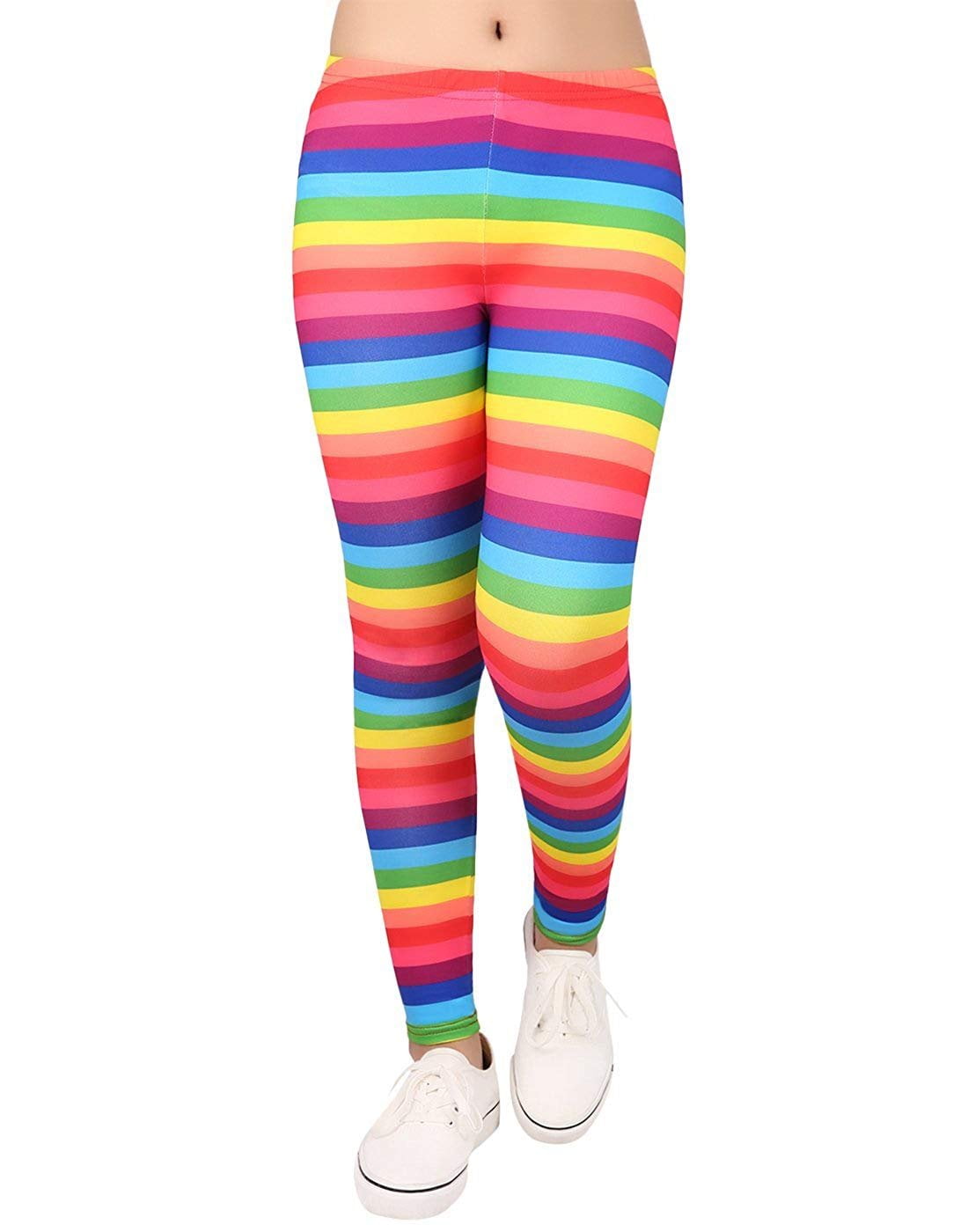 rainbow hot pants