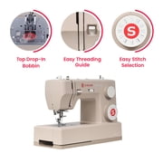 SINGER® Heavy Duty 4523™ Next Evolution Sewing Machine, Accessories, 23 Stitches deliver 97 Applications, New DC motor for More Power & Speed