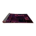 thumbnail image 2 of Ahgly Company Indoor Round Patchwork Purple Transitional Area Rugs, 5' Round, 2 of 4