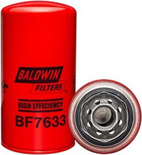 BF7634 Baldwin Fuel Filter Pack of 2 Spin-On//High-Efficiency