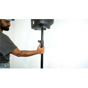 (2) JBL PRX912 12 1000w RMS Powered DJ PA Speakers+18 Subwoofers+Pole Mounts