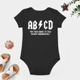 thumbnail image 4 of ABCD - Baby Clothes - Funny Newborn Bodysuit Outfits for Boys And Girls Black-style 12months, 4 of 7