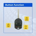 thumbnail image 2 of Replacement Keyless Remote Head Key Fob for Ford Fiesta 2015 FCC OUCD6000022 CWTWB1U793 Part Number 164-R8007 164-R8046 164-R7976, 2 of 8