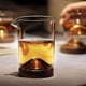 thumbnail image 4 of Vaso de whisky creativo, vaso pequeño de estilo japonés, copa de vino con fondo de madera de montaña para el hogar, 4 of 5