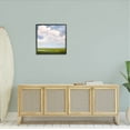 thumbnail image 2 of Stupell Industries Panoramic Meadow Horizon Clouds Painting Black Framed Art Print Wall Art, Design by Catherine Andersen, 2 of 8
