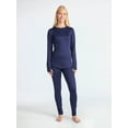 thumbnail image 2 of ClimateRight by Cuddl Duds Women's Thermal Guard Base Layer Leggings, Sizes XS to 4X, 2 of 5