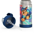 thumbnail image 2 of Bouteille isolée à pression Acier Inoxydable de 12 oz avec paille Funtainer de Thermos, Paw Patrol, 2 of 7