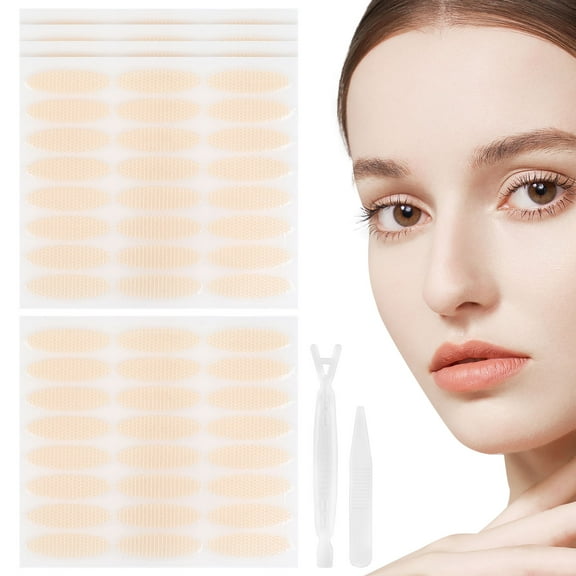 ROSENICE 240 Pcs Eyes Lid Lift for Hooded Lace Double Eyelid Sticker