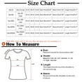 thumbnail image 3 of sovlvnd Women's Plus Size Loose Print Color Casual Short-Sleeved V-Neck Top Womens Comfy Tee Over Size Lightweight tunic Blouse Fashion Top XL-5XL, 3 of 6