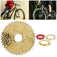 thumbnail image 4 of Volante de casete de bicicleta de montaña 36T volante de casete de bicicleta de alta resistencia de acero duradero 8 velocidades 11-36T para bicicleta de montaña ANGGREK Otros, 4 of 8