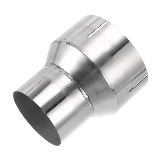 Adaptador de tubo cónico de doble curva de escape Mandrel de 2.5 a 3.5 pulgadas