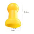thumbnail image 4 of Hongchun12 x Trampoline Caps Post Caps Trampoline Accessories 8x5cm Yellow -, 4 of 4