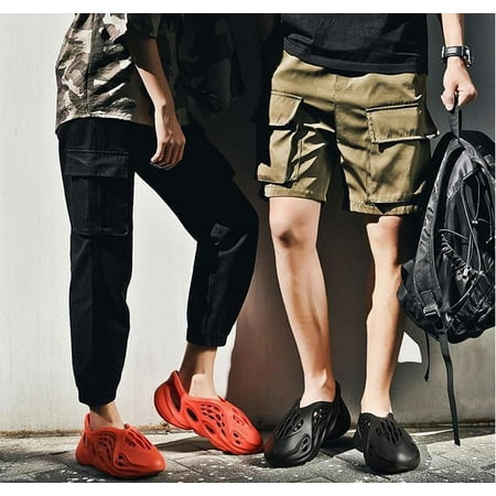 

Designer Slippers for Men Woman Slides Foam Runner Comfortable EVA Sandals Sliders Vermillion Flax Glow Green Soot Onyx Black Bone Resin Desert Sand Sulfur