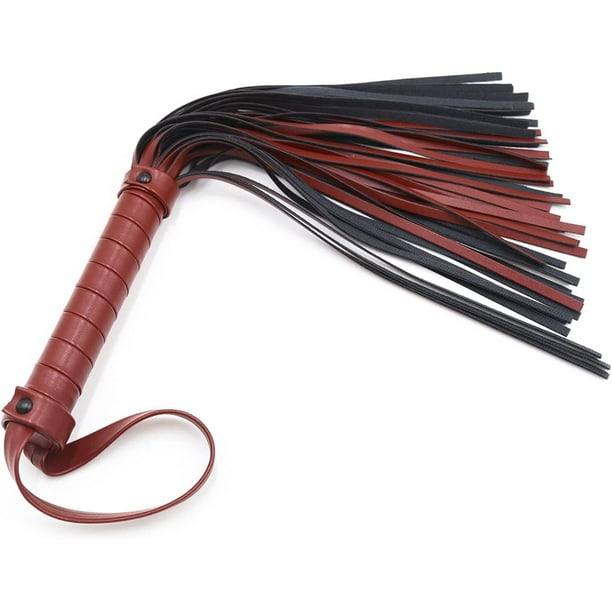 1 pieza de fusta ecuestre, accesorios de disfraz de fusta para montar con mango de cuero de PU, herramienta de entrenamiento para montar a caballo, herramienta de látigo, fiesta, cosplay