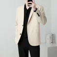 thumbnail image 2 of Chaqueta de traje de hombre de abrigo blanco, chaqueta de vestir para hombre chino, diseñador de lujo de negocios, nueva ropa de moda de primavera 2024, 2 of 5