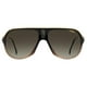 thumbnail image 1 of Lentes de sol Carrera Safari65/n dccha negro con dorado unisex, 1 of 4