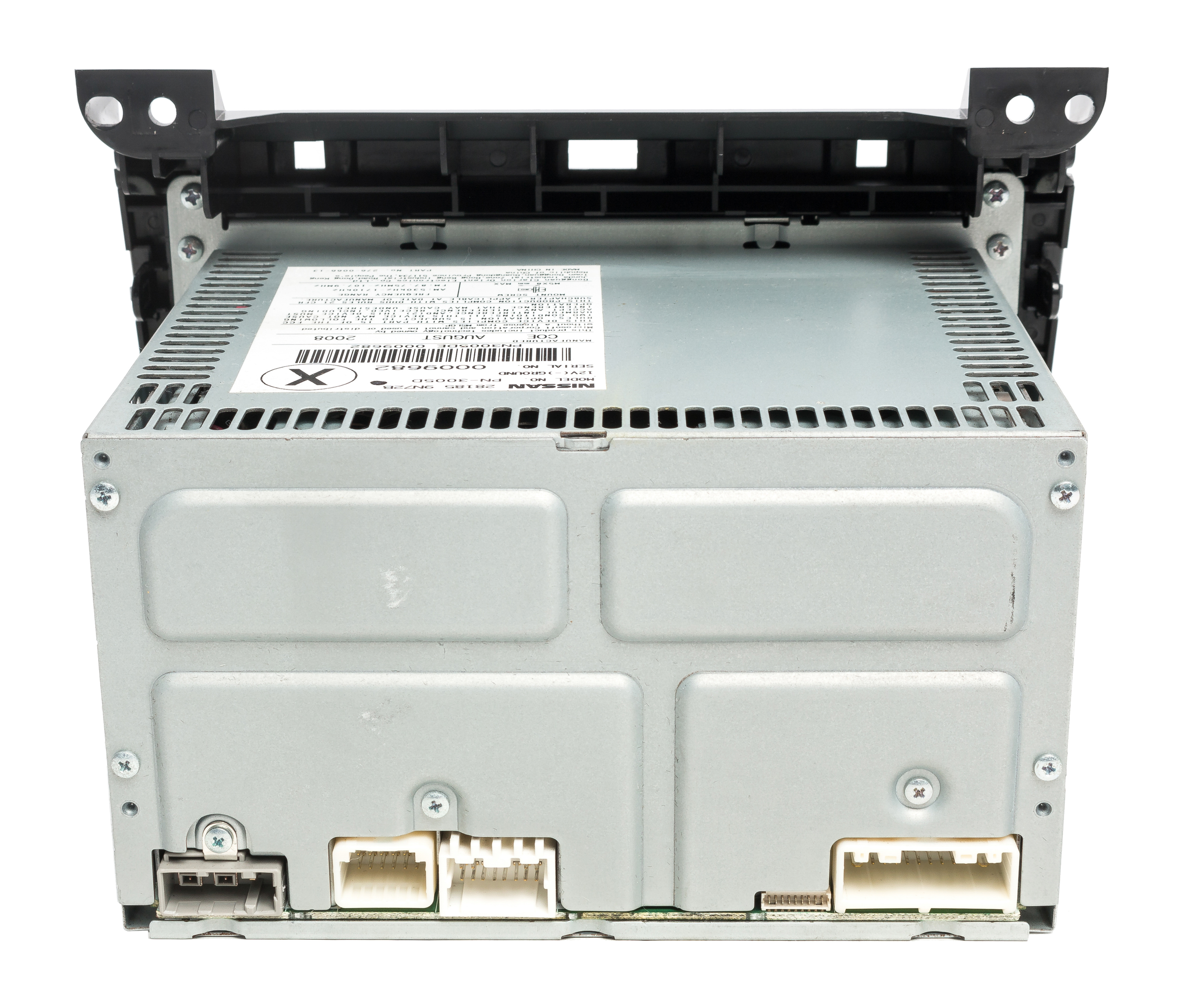 Restored 1 Factory Radio 0910 Nissan Maxima AM FM 6 Disc CD w Aux 281859N72B Face CY61D (Refurbished)