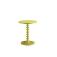 thumbnail image 5 of Astonishing Side Table With Round Top Yellow- Saltoro Sherpi, 5 of 5