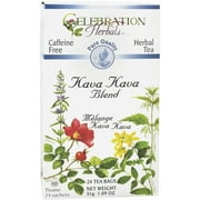 Celebration Herbals Kava Kava Blend Pure Quality 24 bag