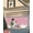 Pink, variant on Fsddascl 7 x 8 Ft Christmas Garage Door Cover, Pink Snowman Christmas Large Garage Door Banner, Xmas Tree Snowflake Balls Gifts Hanging Garage Mural Background for Indoor Outdoor Xmas Party Supplies